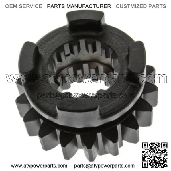 HONDA OEM TRANSMISSION MAINSHAFT THIRD GEAR 18T 2004-2005 TRX450R 23441-HP1-670