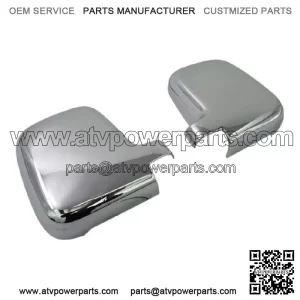 Side Mirror Covers Chrome R/L Set For Honda 90-99 Acty Mini Kei Truck HA3 HA4