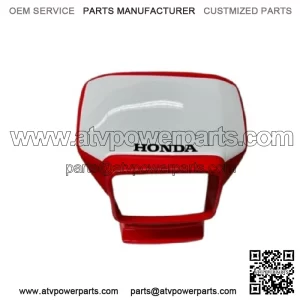 HONDA OEM FRONT VISOR SET RED 2000-2007 XR650L 87125-MY6-A20ZA 87125MY6A20ZA New