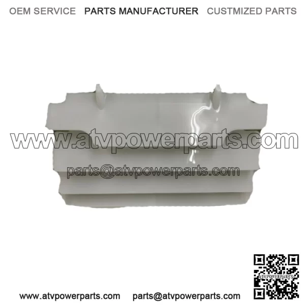 White Kawasaki Radiator Guard KX125 KX250 KX500 KX 125 250 500  14037-1099-RZ