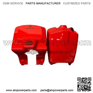 HONDA NPS50 RUCKUS BATTERY PLASTIC GLOSS 64300-GGA-740ZA 81130-GEZ-010ZJ RED