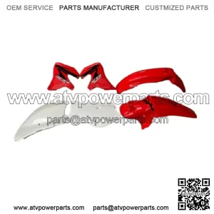 Honda Plastic Body Kit Set XR650R Fenders Panels Shrouds OEM 2007 Graphics set