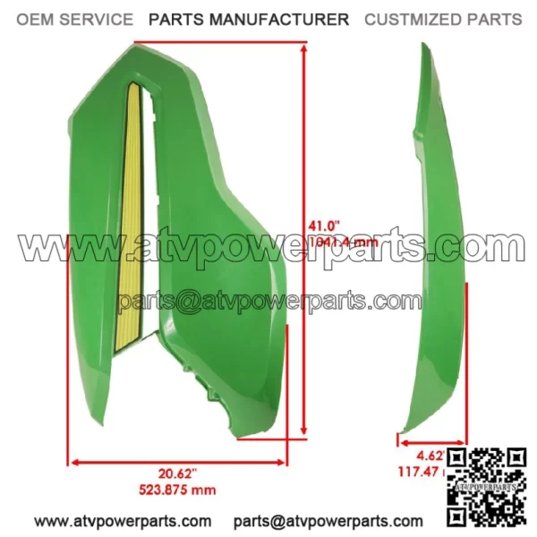 AUC13490 AUC13489 Hood Panel For John Deere X300 X300R X304 X305R X310 X320 X324 - Image 2