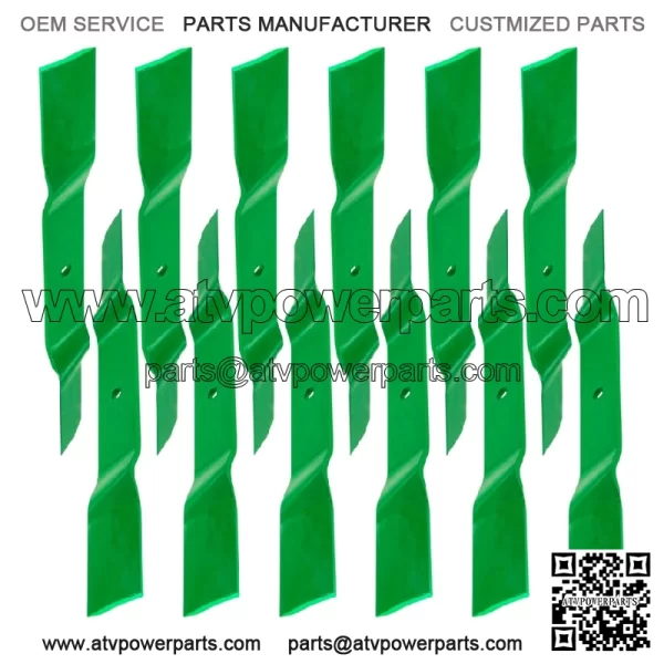 502320 60" Deck Standard Blades for King Kutter RFM-60 RFM60 5' FM Finish Mowers - Image 3