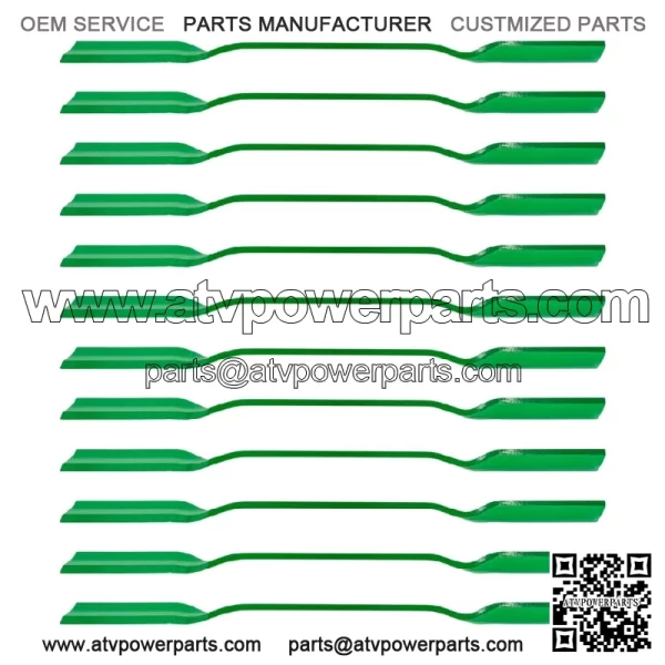 502320 60" Deck Standard Blades for King Kutter RFM-60 RFM60 5' FM Finish Mowers - Image 4