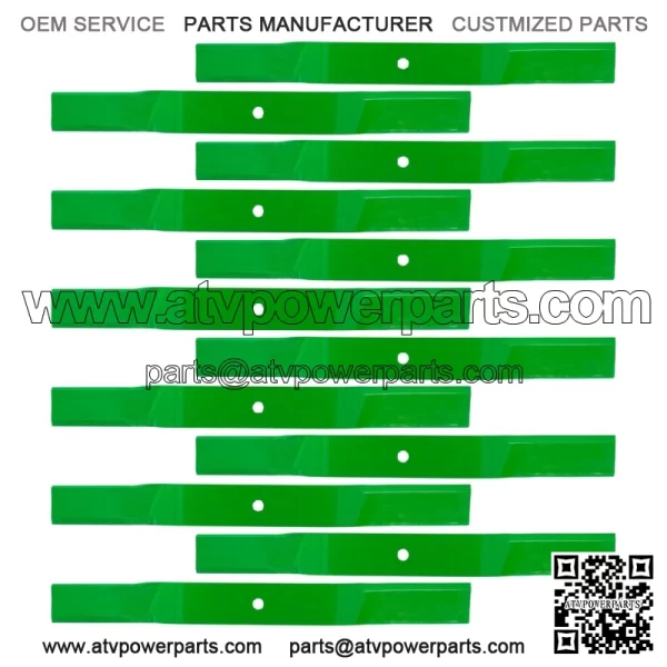 502320 60" Deck Standard Blades for King Kutter RFM-60 RFM60 5' FM Finish Mowers - Image 5