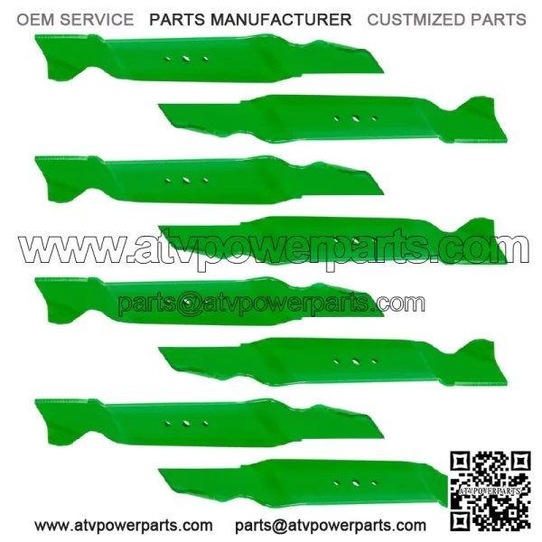 490-110-M112 490110M112 7420499 9420499 42" Deck High Lift Blades for MTD White