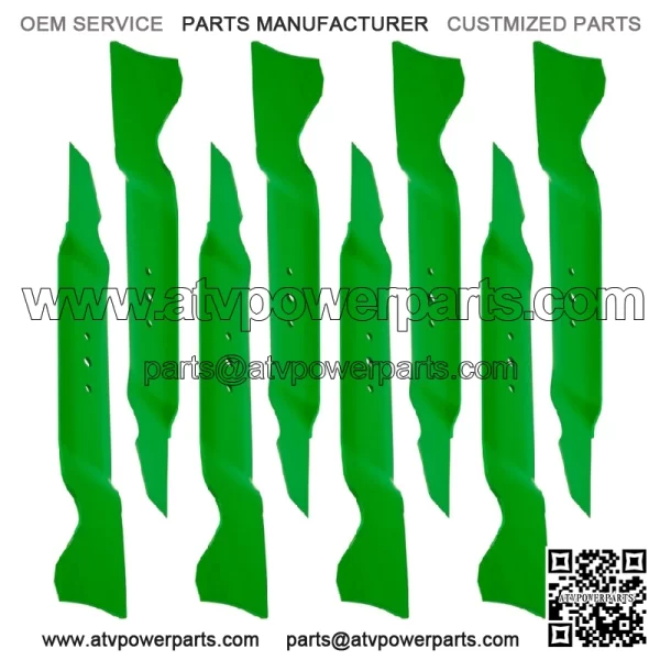 490-110-M112 490110M112 7420499 9420499 42" Deck High Lift Blades for MTD White - Image 3