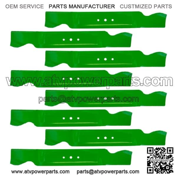 490-110-M112 490110M112 7420499 9420499 42" Deck High Lift Blades for MTD White - Image 5