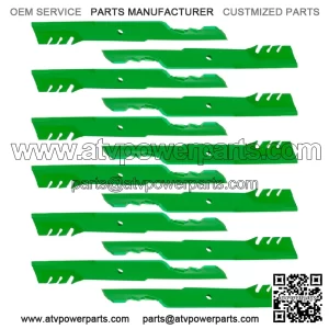 038-6081-00 038608100 61" Deck Gator Blades for Bad Boy 21" Blade Powder Coated