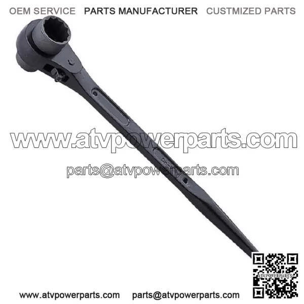 TOP Double-Ended Ratchet Wrench, 235mm Length, 190g,, RM-10??13