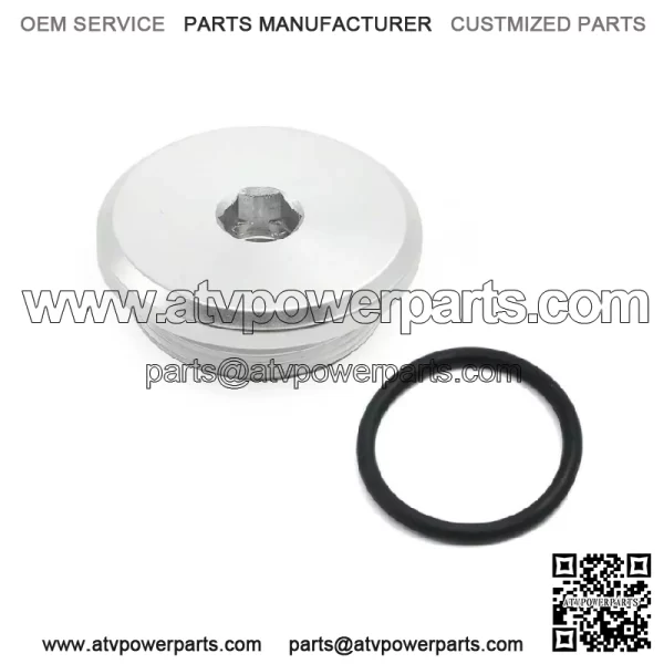 Suzuki Crankshaft Access Cap & O-ring for 35mm Clutch Magneto Cover Case