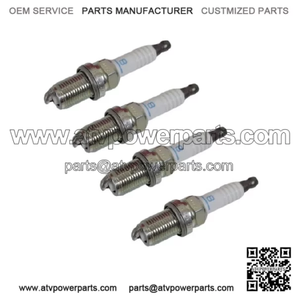 Spark Plugs R7433-8 set of 4 for HONDA CIVIC Type R FD2 JDM