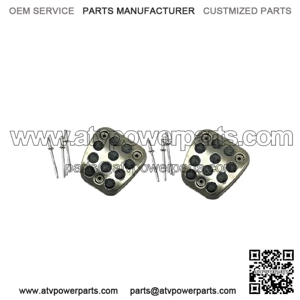 HONDA Civic ACURA Integra RSX Accord Brake Clutch Pedal Pads ??2set 46545-SMG-P02
