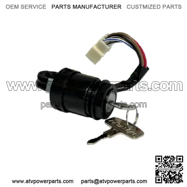 Kawasaki OEM 82-01 KE 100 Ignition Switch New 27005-1054