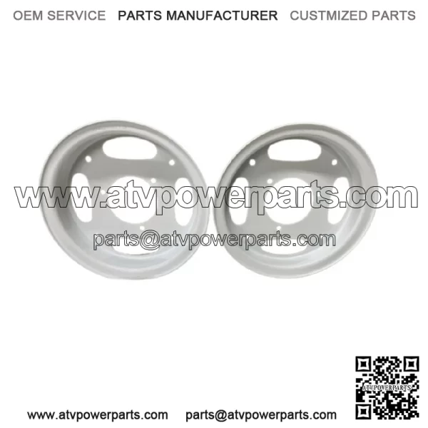 Honda Wheel Set Front or Rear Z50 R RD 80-99 OEM Honda White Rim Assembly