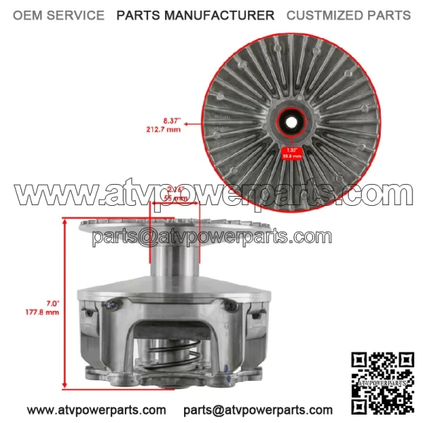 Primary Drive Clutch Kit For Polaris RZR PRO Turbo S Velocity 2021 - Image 2