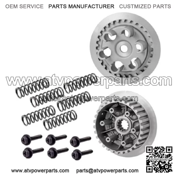 YAMAHA Clutch Center Inner Hub Outer Pressure Plate Springs Kit For 04-09 YFZ450