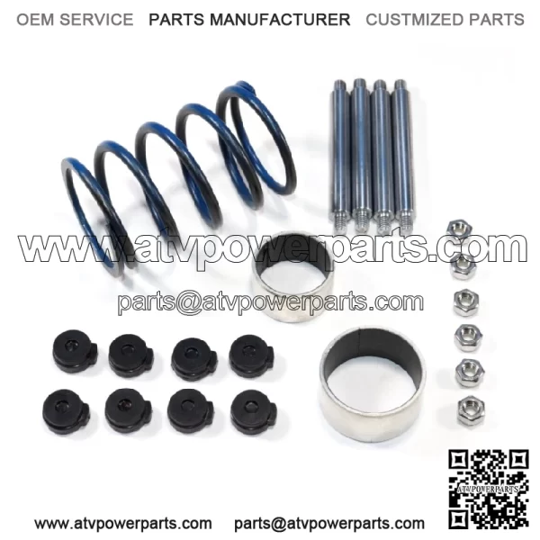 Kawasaki Mule 600 610 SX *XC* Complete Drive Converter Clutch Rebuild Kit (For: Kawasaki) - Image 4
