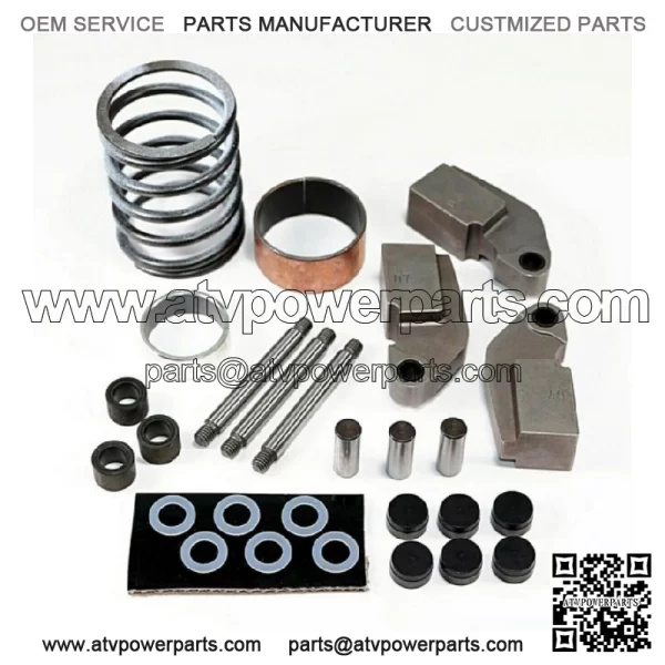 Kawasaki Gas Mule 3010 TRANS Drive Converter / Clutch Rebuild Kit for 49093-0015 (For: Kawasaki) - Image 2