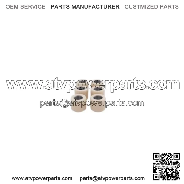 HONDA CLUTCH WEIGHT ROLLER SET 2008-2023 RUCKUS 50 / 95-96 EZ90 CUB OEM NEW - Image 2