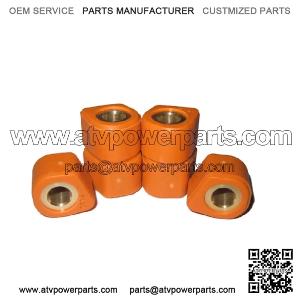 HP Variator Roller Kit 15x12 for JOG 1P40QMB VINO50 RS100 Keeway Scooter Go Kart - Image 2