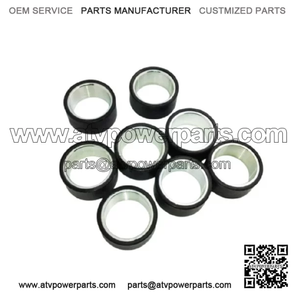 Clutch Roller Weights 8pack Fit Yamaha Kodiak 450 2003-2006 Kodiak 400 2000-2006 - Image 2