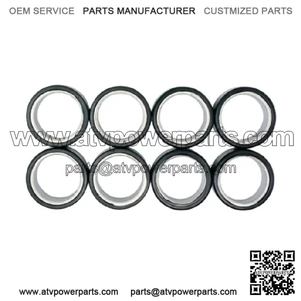 PRIMARY DRY CLUTCH 18 GRAMS ROLLER WEIGHTS SET 8 PACK HISUN UTV ATV 750 550 450