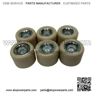 14gm Scooter Front Drive Variator Clutch Roller Weights 18mm x 14mm-6pc-150cc