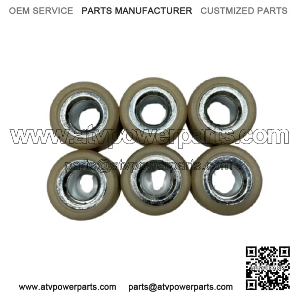 14gm Scooter Front Drive Variator Clutch Roller Weights 18mm x 14mm-6pc-150cc - Image 4