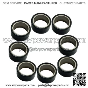 YAMAHA 2004-07 RHINO 660 PRIMARY DRY CLUTCH 18 GRAMS ROLLER WEIGHTS SET 8 PACK.