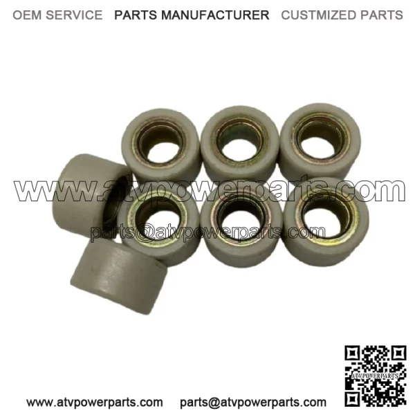 14gm Scooter Front Drive Variator Clutch Roller Weights 20mm x 12mm-8pc-250cc - Image 4