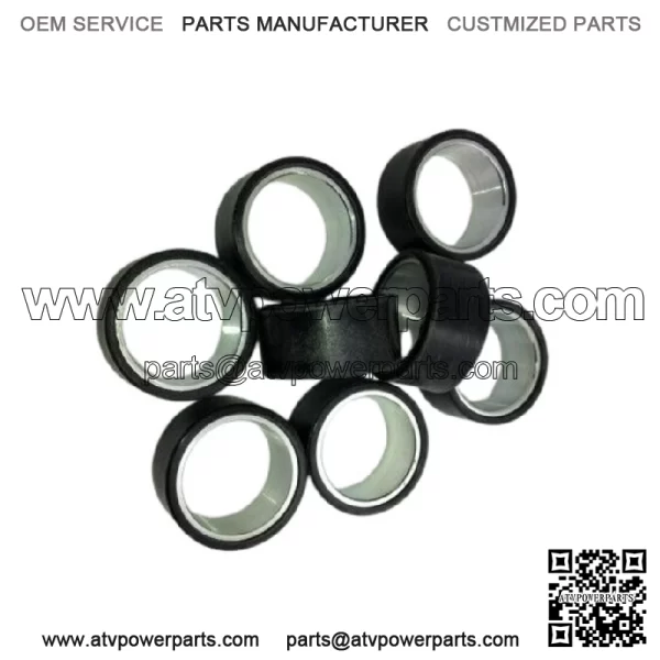 Clutch Roller Weights 18g 8-Pack Fit Yamaha Grizzly 550 09-14, Grizzly 600 98-01