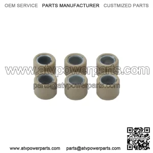 (6pcs/set) Variator Weight Roller Clutch Pulley For GY6 50 139QMB Moped 16X13mm