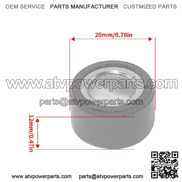 For Yamaha Variator Clutch Roller Weight Set GPD125-A Ocito 125 GPD150-A NMAX150 - Image 2