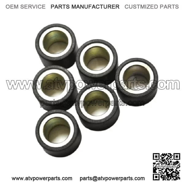 Standard Roller Weights 50cc 6g 18 x 14mm (RW202) Roller Weight Scooter CMPO