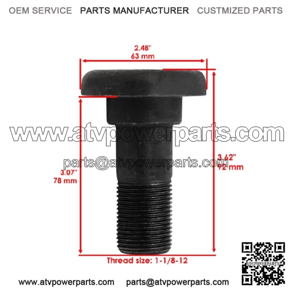 802-263C 802-277C Deck Blade Bolt Kit For Land Pride RC1548 RC1560 4615 RCM3715 - Image 2