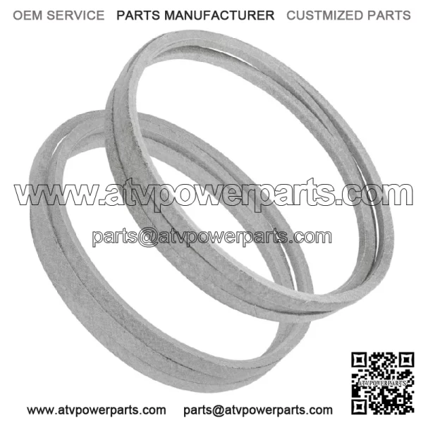 42" Deck Belts for Cub Cadet GT2542 LT2042 LT2180 Tractor 954-04041 & 954-3073 - Image 2