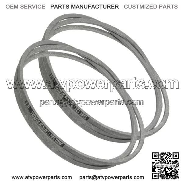 GX21833 GX20571 265238 Deck Drive Belt for John Deere LA165 X140 X165 Z255 - Image 2