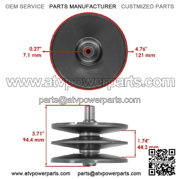 65605011 918-04423 918-04147 618-04147 618-04423 Variable Speed Pulley for MTD - Image 2