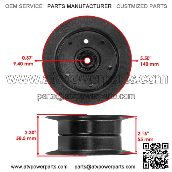 92-7082 78-8250 78-8250-03 Idler Pulley For Toro Lawn Boy - Image 2
