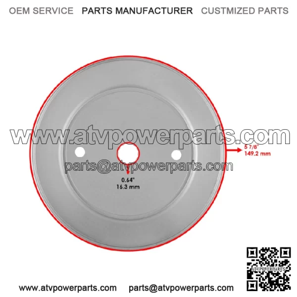 30" Deck Spindle & Blade Kit For Husqvarna RZ3016 For Poulan Pro 301ZX - Image 4