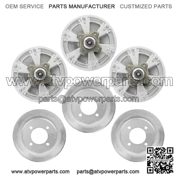 TCA24880 TCA20639 TCA17517 TCU26965 48" Deck Spindle with Pulley For John Deere - Image 5