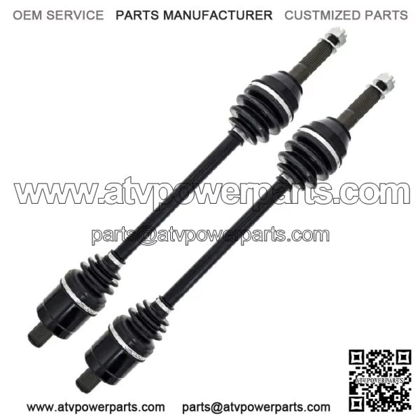 Rear CV Axle Half Drive Shaft for Polaris Ranger 1000 XP HD 1337239 2 Pack