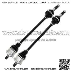 Rear CV Axle Half Drive Shaft for Can-Am Maverick 1000R Max XMR DPS 2 Pack
