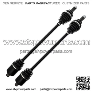 Rear CV Axle Half Drive Shaft for Polaris RZR XP Turbo S 1334318 2 Pack