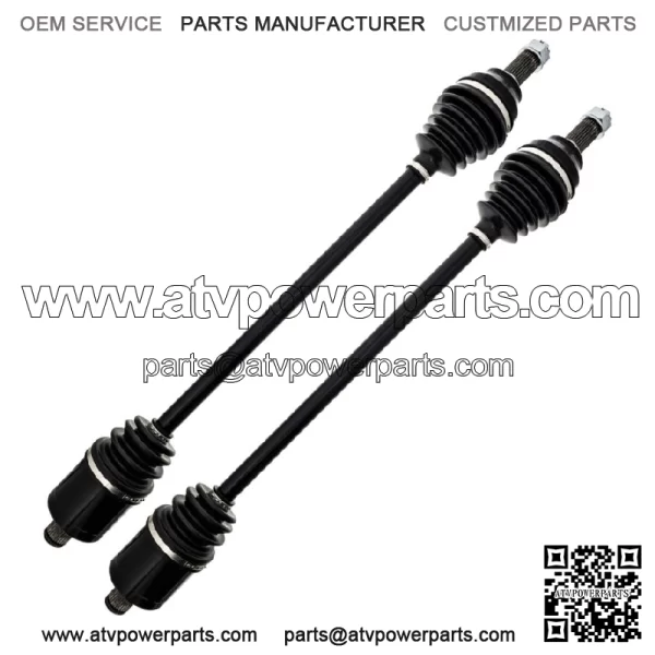Rear CV Axle Half Drive Shaft for Polaris RZR XP Turbo S 1334318 2 Pack