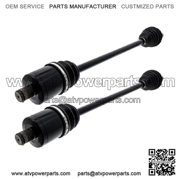 Rear CV Axle Half Drive Shaft for Polaris RZR XP Turbo S 1334318 2 Pack - Image 2
