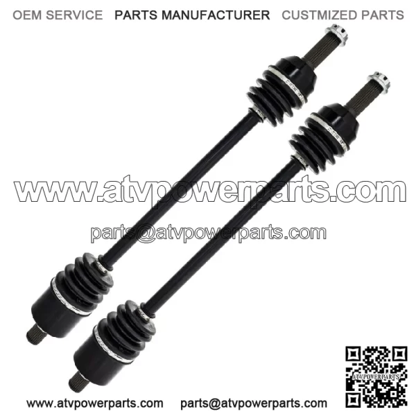 Rear CV Axle Half Drive Shaft for Arctic Cat Wildcat X 4X 1000 UTV 2 Pack
