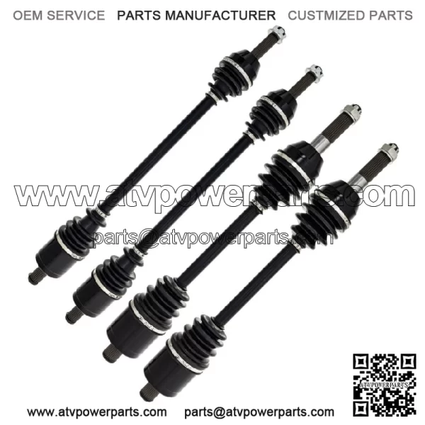 CV Axle Kit For Polaris Ranger 570 Full Size 1333743 1334361 Front Rear